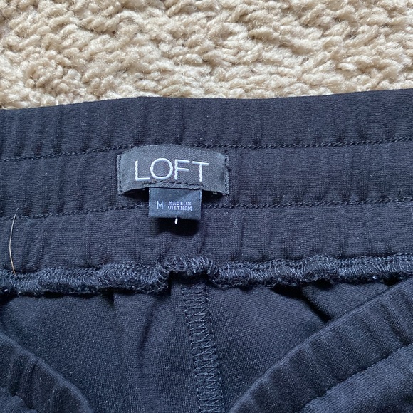 Loft Black drawstring shorts - Picture 3 of 4